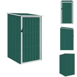 Skure & Redskabsskure - Living haveskur 87x98x159 cm galvaniseret stål grøn