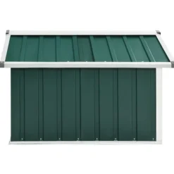 Skure & Redskabsskure - Living garage til robotplæneklipper 92x97x63 cm galvaniseret stål grøn