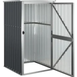 Skure & Redskabsskure - Living redskabsskur til haven 88x89x161 cm galvaniseret stål antracit