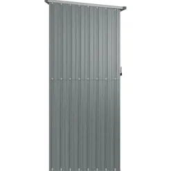 Skure & Redskabsskure - Living haveskur 180,5x97x209,5 galvaniseret stål grå