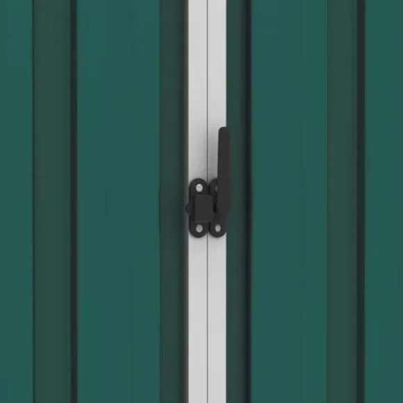 Skure & Redskabsskure - Living haveskur 205x129x183 cm galvaniseret stål grøn