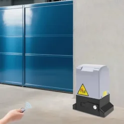 Skydeportåbner, automatisk portmotor, 750 W, 1600 kg kapacitet, fjernbetjening, automatisk indstilling