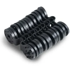 Skyggenet 1,5x50m 110 g/m2 + 50 klemmer grønne