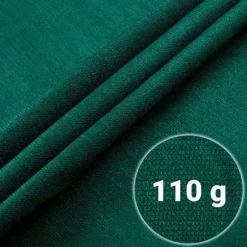 Skyggenet 1,2x50m 110g/m2 + 50 klemmer grønne