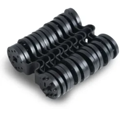 Skyggenet 1,2x50m 110g/m2 + 50 klemmer grønne