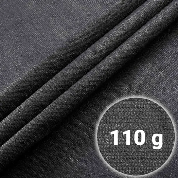 Skyggenet 1,5x25m 110g/m2 + 50 klemmer grå