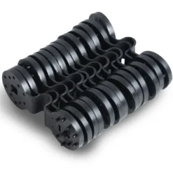 Skyggenet 1,5x50m 140g/m2 + 50 klemmer grå