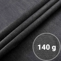 Skyggenet 1,2x25m 140g/m2 + 50 klemmer grå