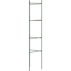 Slidstærkt espalier til tomater - Justerbart 2 stk. | Stål & PP | Højde: 154 cm