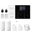 Smart Alarm System, Mobil Kontrol, Bevægelsesdetekteringssensorer,EU stik, B