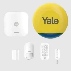 Smart alarmsæt + udendørs sirene - Tilsluttet - YALE - 4 tilbehør