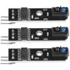 Smart Car Infrared Reflection Tracking Sensor Module - 3st (svart/vit linjedetektion, 1-kanal)