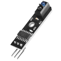 Smart Car Infrared Reflection Tracking Sensor Module - 3st (svart/vit linjedetektion, 1-kanal)