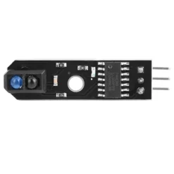 Smart Car Infrared Reflection Tracking Sensor Module - 3st (svart/vit linjedetektion, 1-kanal)
