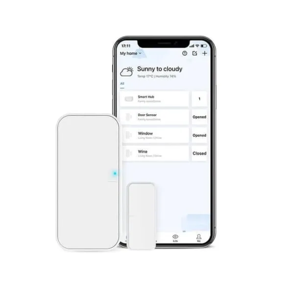 SMART DØRSENSOR BroadLink + S3 HUB