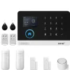 Smart Home Alarm System, Trådløs Forbindelse, Kompatibel med Smart Life,B-2G, EU stik