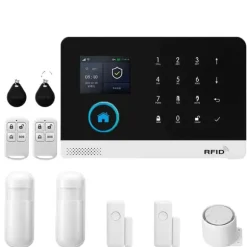 Smart Home Alarm System, Trådløs Kontrol, Multi-Sensor Understøttelse,4G-B-EU