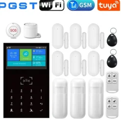 Smart Home Alarm System, Trådløs Kontrol, Multi-Zone Dækning,D-2G, EU stik