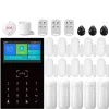 Smart Home Alarm System, Trådløs Kontrol, Multi-Zone Dækning,F-2G, EU stik