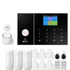 Smart Home Alarm System, WiFi & 4G Forbindelse, Bevægelsesdetektion,EU-stik, D