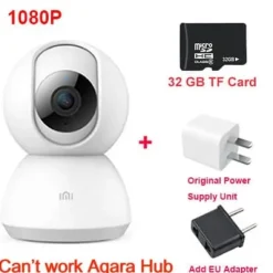 Smart Home Hub, Styring med Stemmen, Automatiseringsfunktioner,1080P tilføj 32G