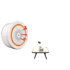 Smart Sirene, 90dB Alarm, Fjernbetjening,Zigbee Sirene
