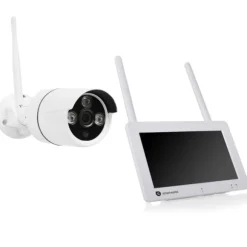 Smartwares Trådlös övervakningskamera 1080p 7 skärm + app