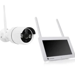 Smartwares Trådlös övervakningskamera 1080p 7 skärm + app