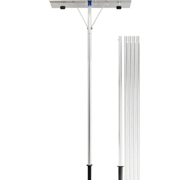 Sne Tagriveske, 160-610 cm, Sølv