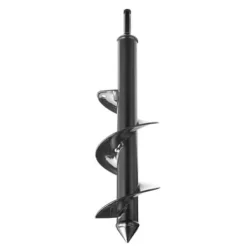 Sneglebor, Spiral 80x290 mm, Sort, Stål