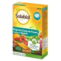 SOLABIOL SOGUA750N SOGUA750N - Guano-baseret Boost-gødning - Stimulerer vegetationsopstart, Gul