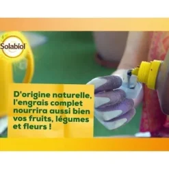 Solabiol SOLICOMP1 Komplet Flydende Gødning 1L - Universalgødning | Velegnet til økologisk landbrug