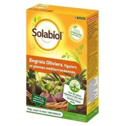 Solabiol SOLIVY750 Oliven- og Figentræsgødning 750 G, Velegnet til økologisk landbrug