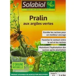 Solabiol SOPRAL3 Praline med grøn ler - Op til 3 l - 2,4 kg