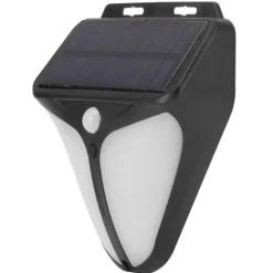 Solar Alarm Lampe Vandtæt Menneskekrops Induktionslys til Udendørs Have Gård Lagerhegn
