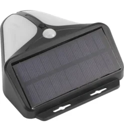 Solar Alarm Lampe Vandtæt Menneskekrops Induktionslys til Udendørs Have Gård Lagerhegn