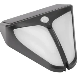 Solar Alarm Lampe Vandtæt Menneskekrops Induktionslys til Udendørs Have Gård Lagerhegn