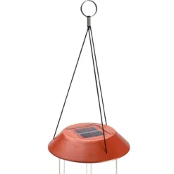 Solar Farve Skiftende Vindklokke LED Lys Fugletype Hjem Havedekoration Farverig