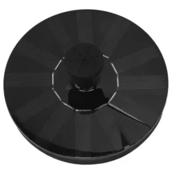 Solar flydende springvand til fuglebad dam akvarium pool - lav støj, multi dyser, vandtæt - 5V
