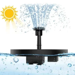 Solar Fountain Vandfontæne (uden batteri) Model 2
