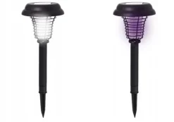 SOLAR LAMPE INSEKTICIDMIDDEL 2-i-1 TIL MYG OG FLUGER DEKORATIV UV NoBzzz