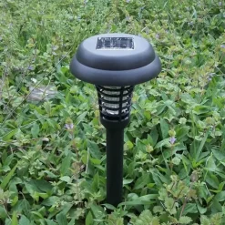 SOLAR LAMPE INSEKTICIDMIDDEL 2-i-1 TIL MYG OG FLUGER DEKORATIV UV NoBzzz