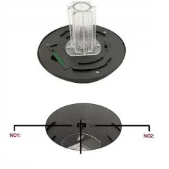 SOLAR LAMPE INSEKTICIDMIDDEL 2-i-1 TIL MYG OG FLUGER DEKORATIV UV NoBzzz