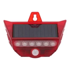 Solar Motion Sensor Alarm Sirene med fjernbetjening til udendørs gårdhave