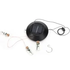 Solar Power LED Farverig Vindklokke Lampe Ønskeflaske Vindklokke Dekoration til Have