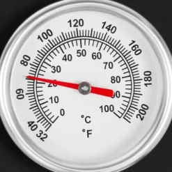 Solar turisthavebruser med termometer og en 35-liters tank