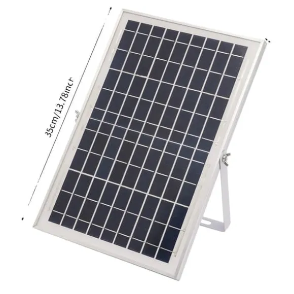 Solardrevet springvandspumpe, solenergidrevet, høj gennemstrømning,sort