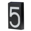 Solcelledrevet husnummerlys 5