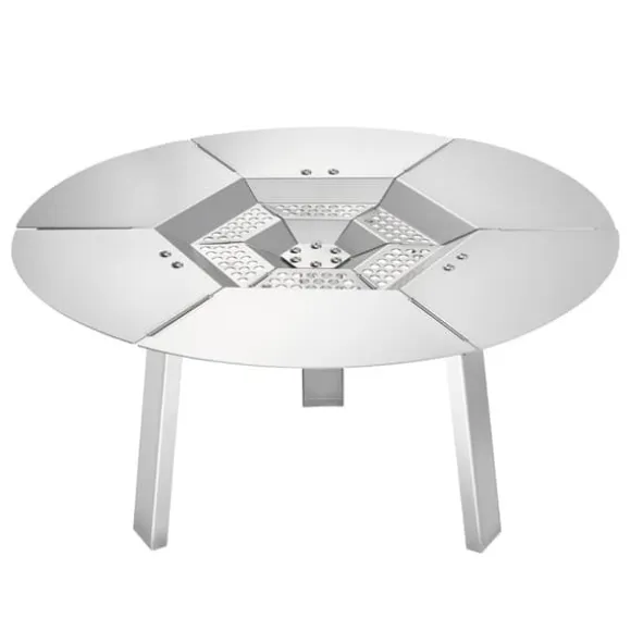 Solo-komfur Yukon 508 mm, Bålpladsvarmeafviser, Rustfrit Stål