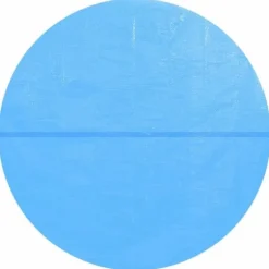 Solopvarmende poolovertræk - Rundt PE | Diameter: 549 cm | Farve: Blå